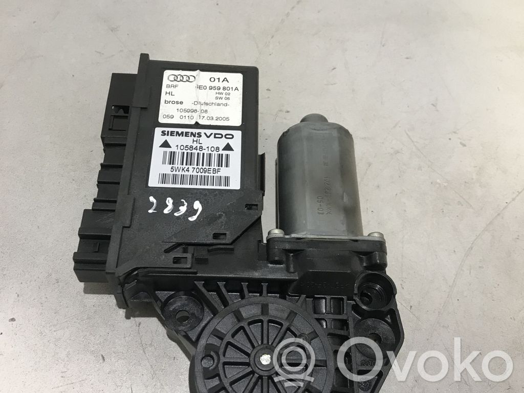 Audi A4 S4 B7 8E 8H Motor macara geam ușă spate 