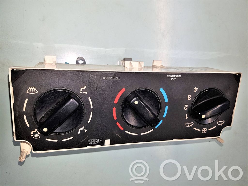 Citroen Berlingo Climate control unit 