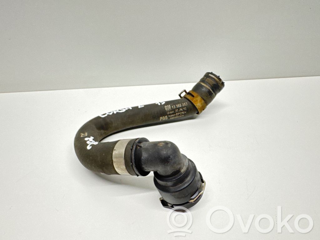 Opel Corsa E Engine coolant pipe/hose 
