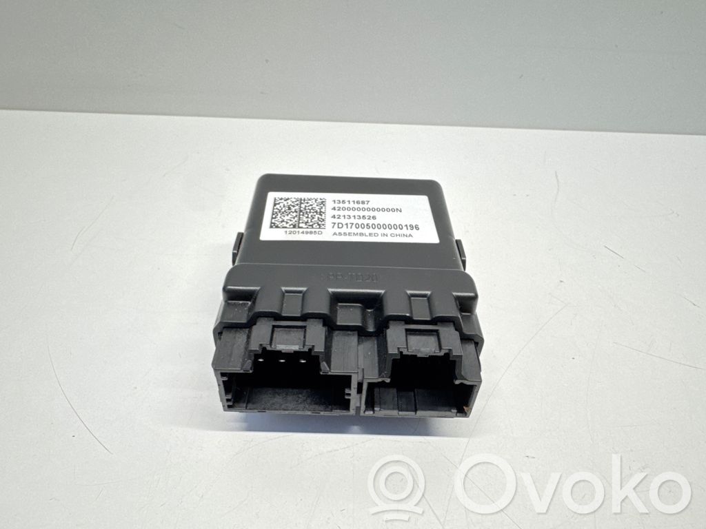 Opel Astra K Autres unités de commande / modules 