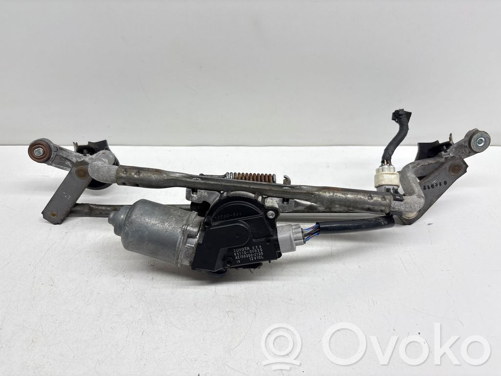 Toyota Verso Wischergestänge Wischermotor vorne 