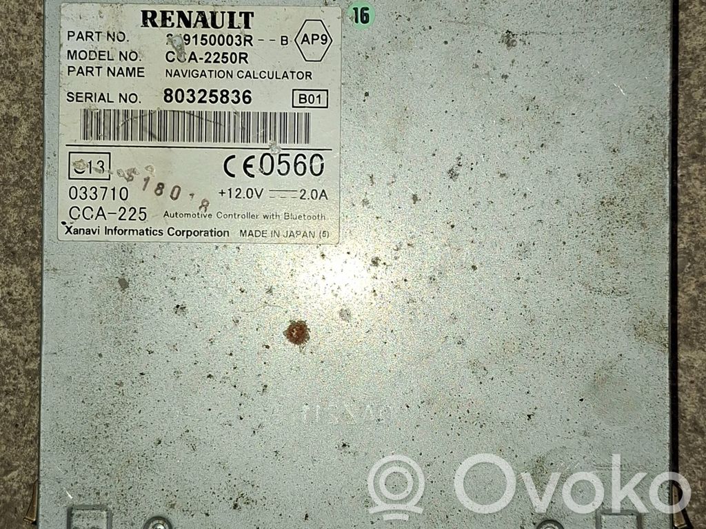 Renault Laguna III CD/DVD player unitate navigație 