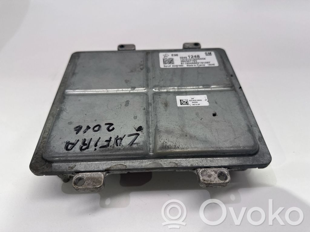 Opel Zafira C Engine control unit/module 