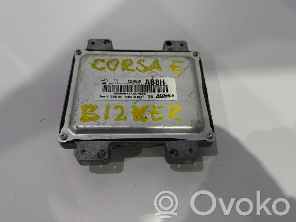 Opel Corsa E Engine control unit/module 
