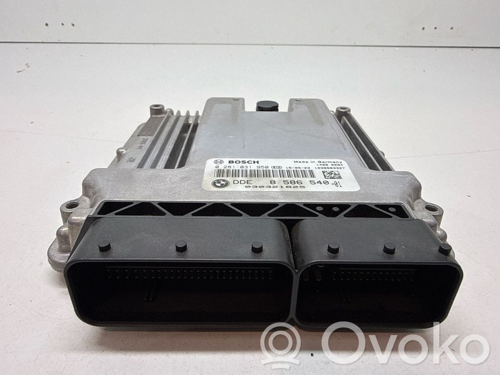 BMW 3 F30 F35 F31 Engine control unit/module 