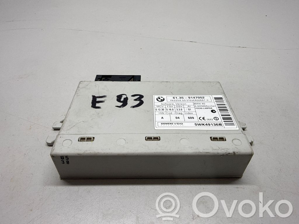 BMW 3 E92 E93 Citu veidu vadības bloki / moduļi 