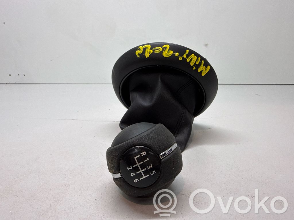 Mini One - Cooper F56 F55 Perilla/embellecedor de cuero de la palanca de cambios 