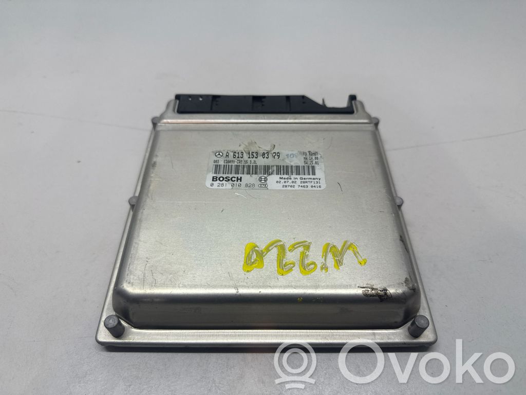 Mercedes-Benz S W220 Engine control unit/module 