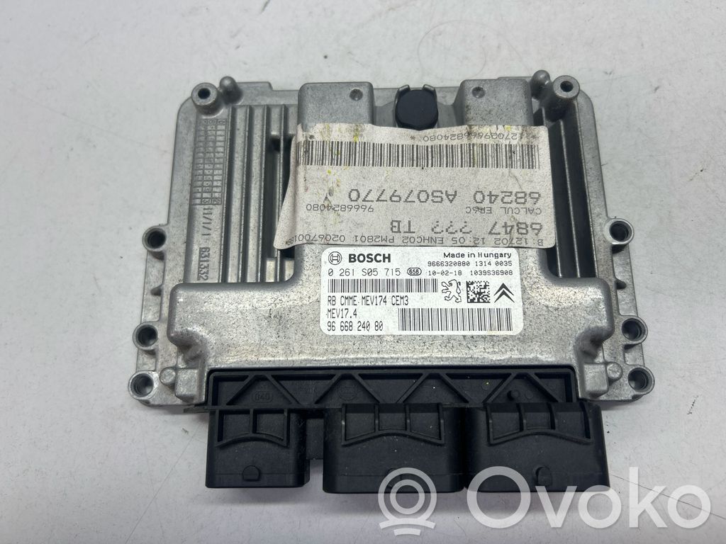 Peugeot 3008 I Engine control unit/module 
