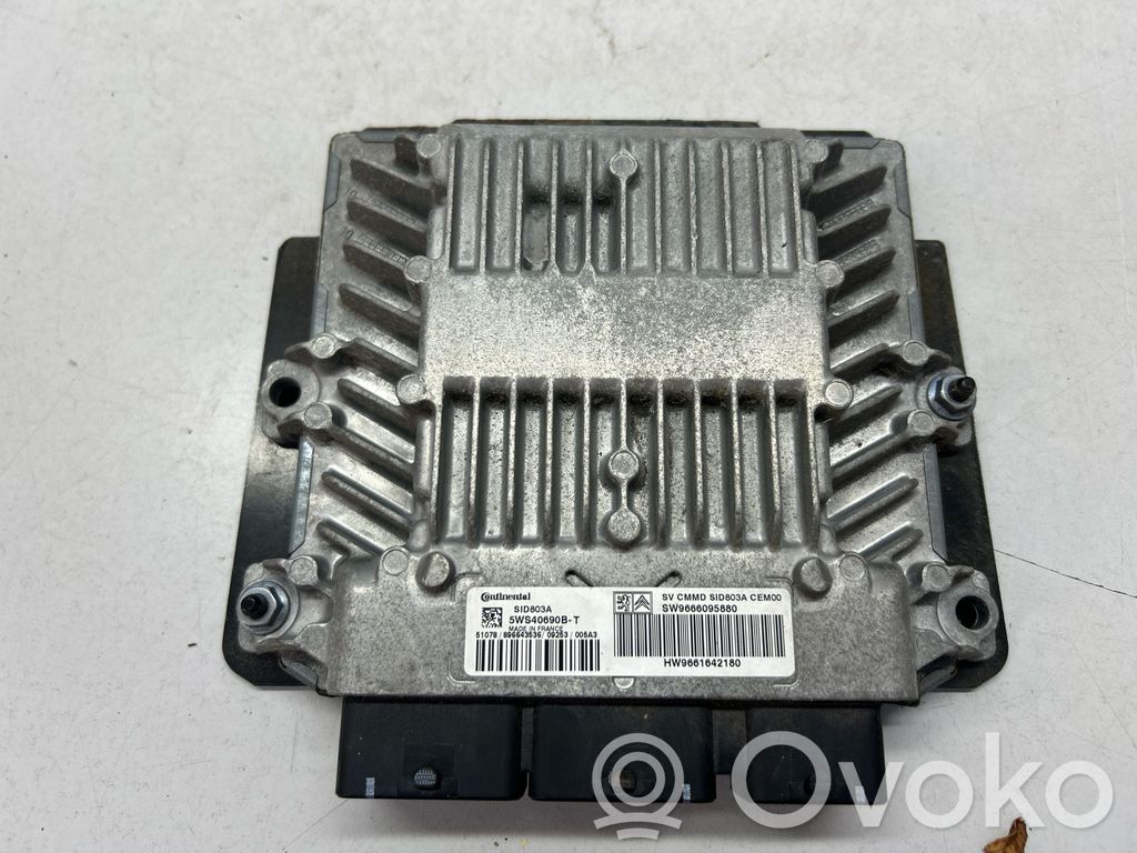 Engine control unit/module   9661642180,5WS40690BT