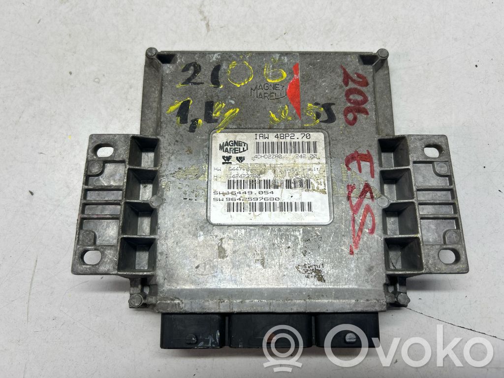 Engine control unit/module   IAW48P270,9642423780,9649597680