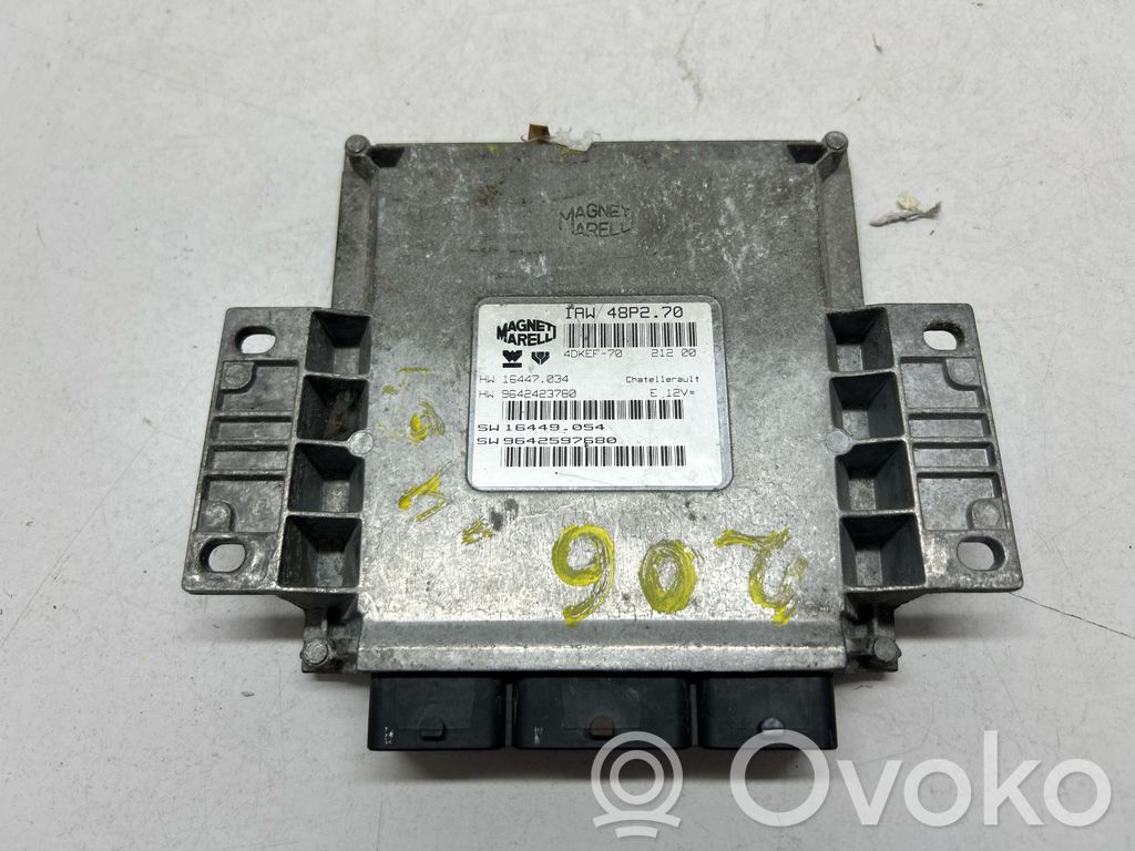 Peugeot 206 Engine control unit/module 