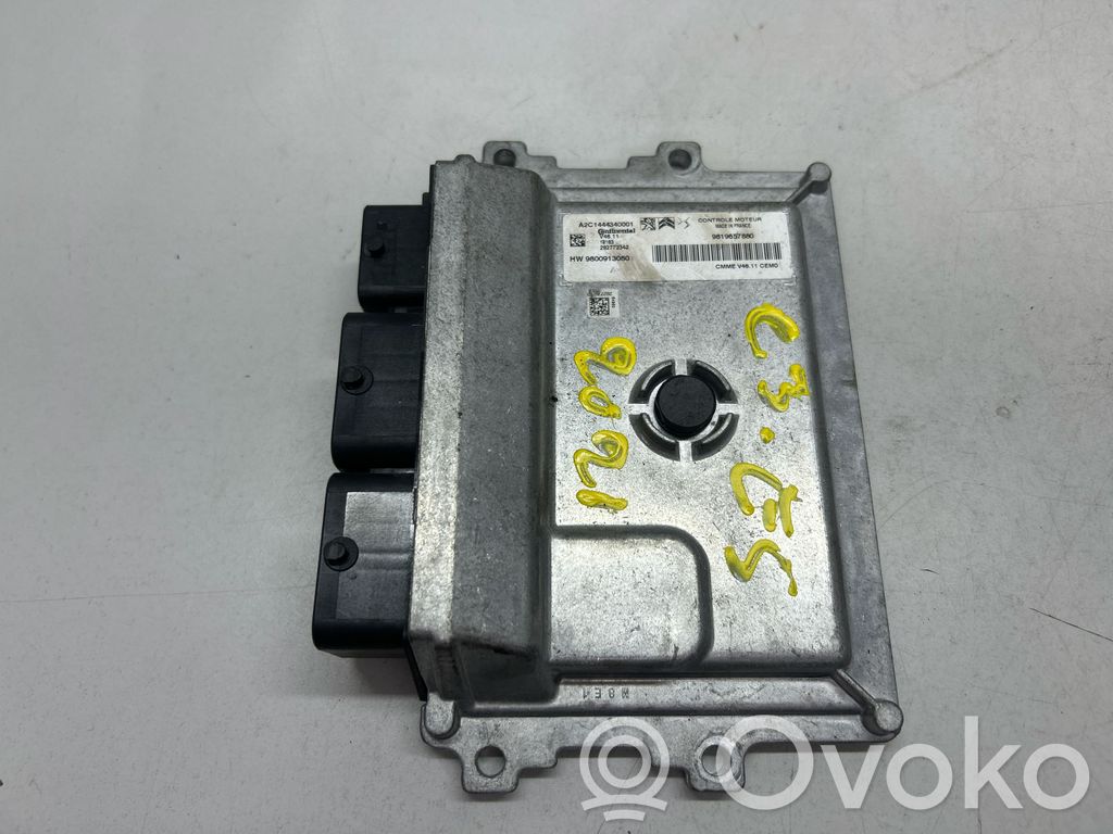 Engine control unit/module   9819657880,A2C1444340001,9800913080