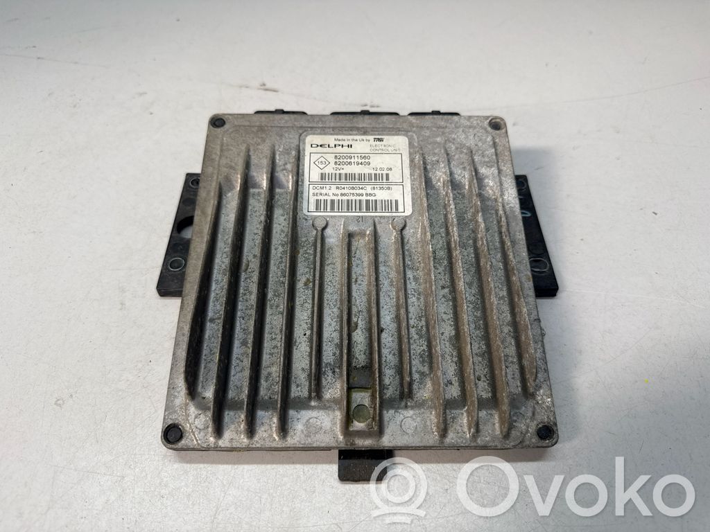Engine control unit/module   8200911560,8200619409,R0410B034C