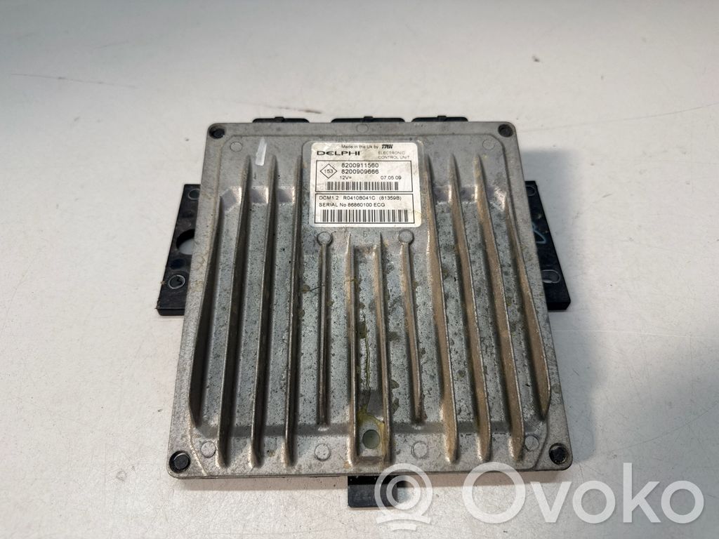 Engine control unit/module   8200911560,8200909666,R0410B041C