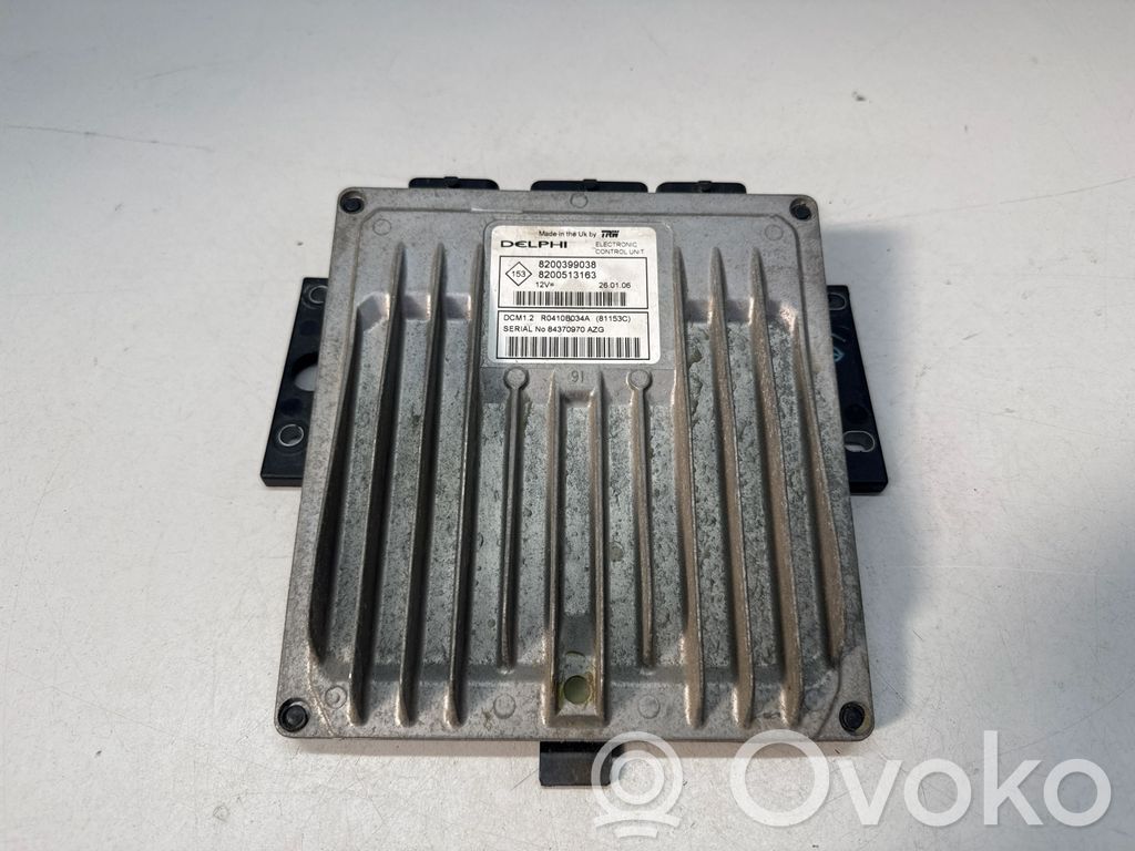 Engine control unit/module   8200399038,8200513163,R0410B034A