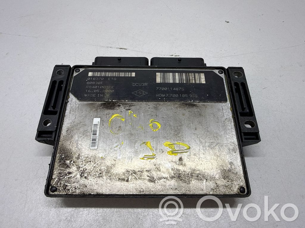 Renault Clio II Engine control unit/module 