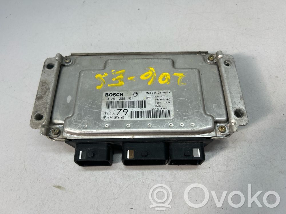 Engine control unit/module   9648482980,0261208101