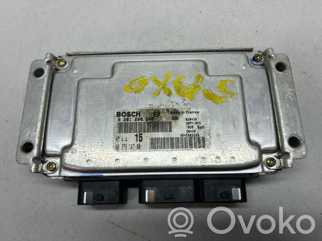 Engine control unit/module   9637838780,9645802280,0261206248
