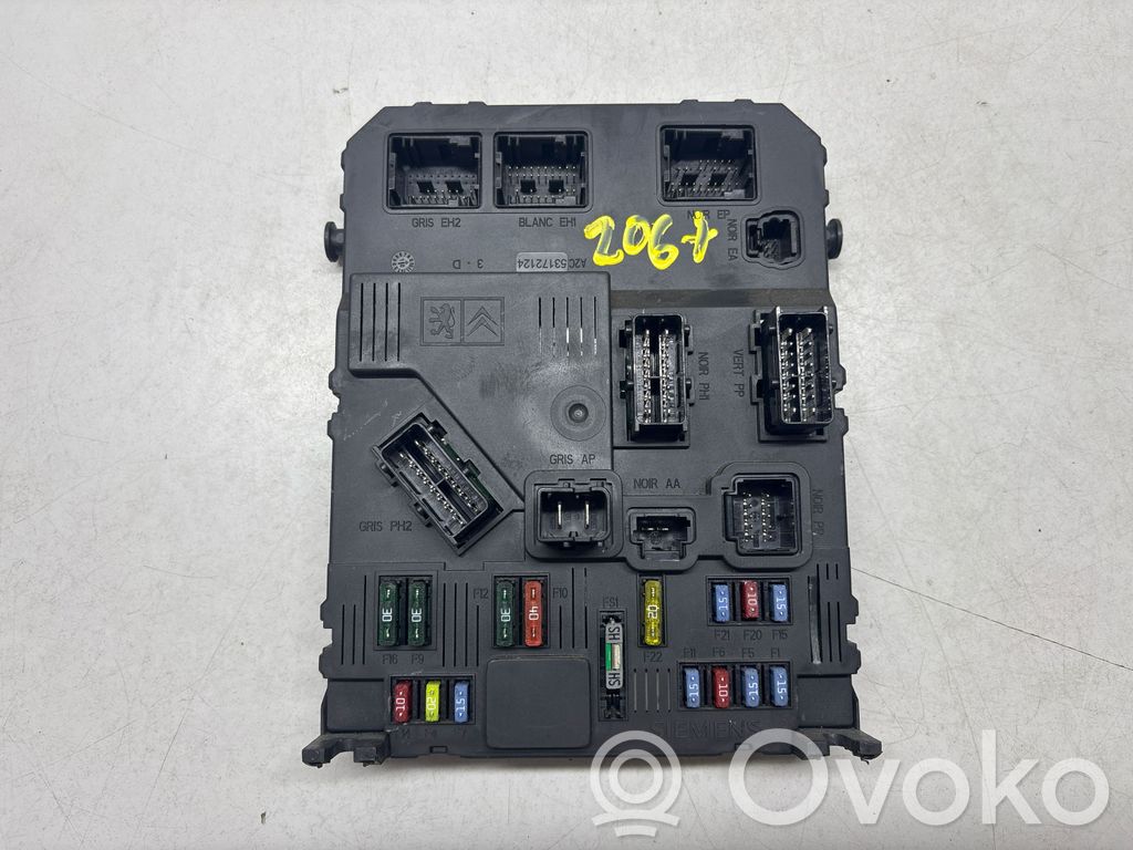 Peugeot 206+ Fuse box set 