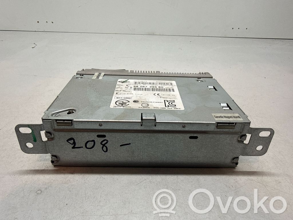 Peugeot 208 I Unitate principală radio/CD/DVD/GPS 
