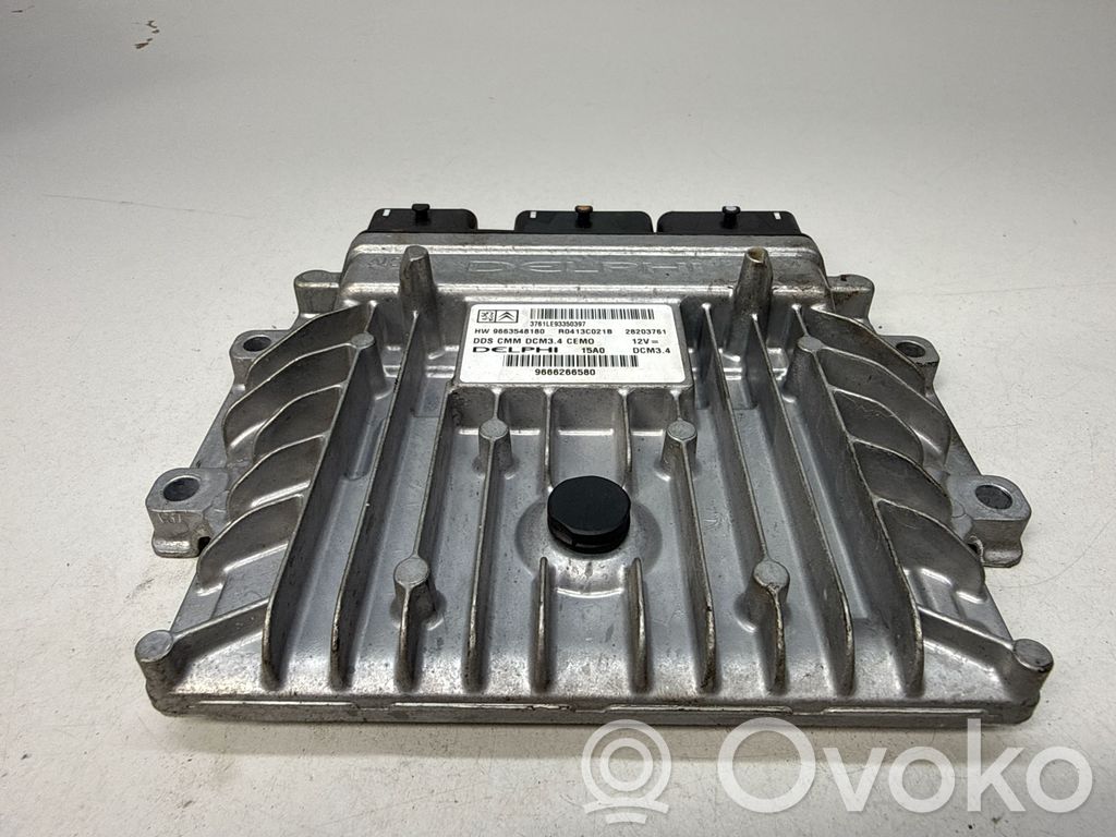 Engine control unit/module   9663548180,9666266580,R0413C021B