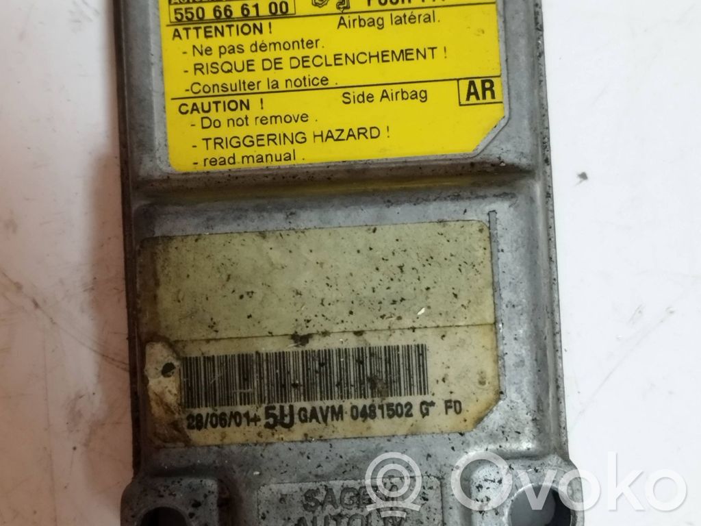 Peugeot 206 Airbag control unit/module 
