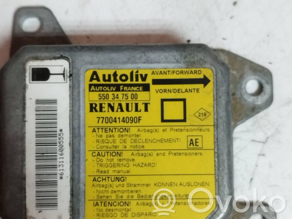 Renault Megane I Airbag control unit/module 