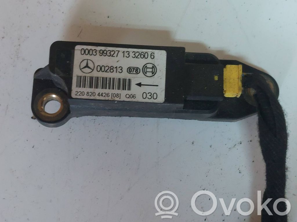 Mercedes-Benz S W220 Sensor impacto/accidente para activar Airbag 