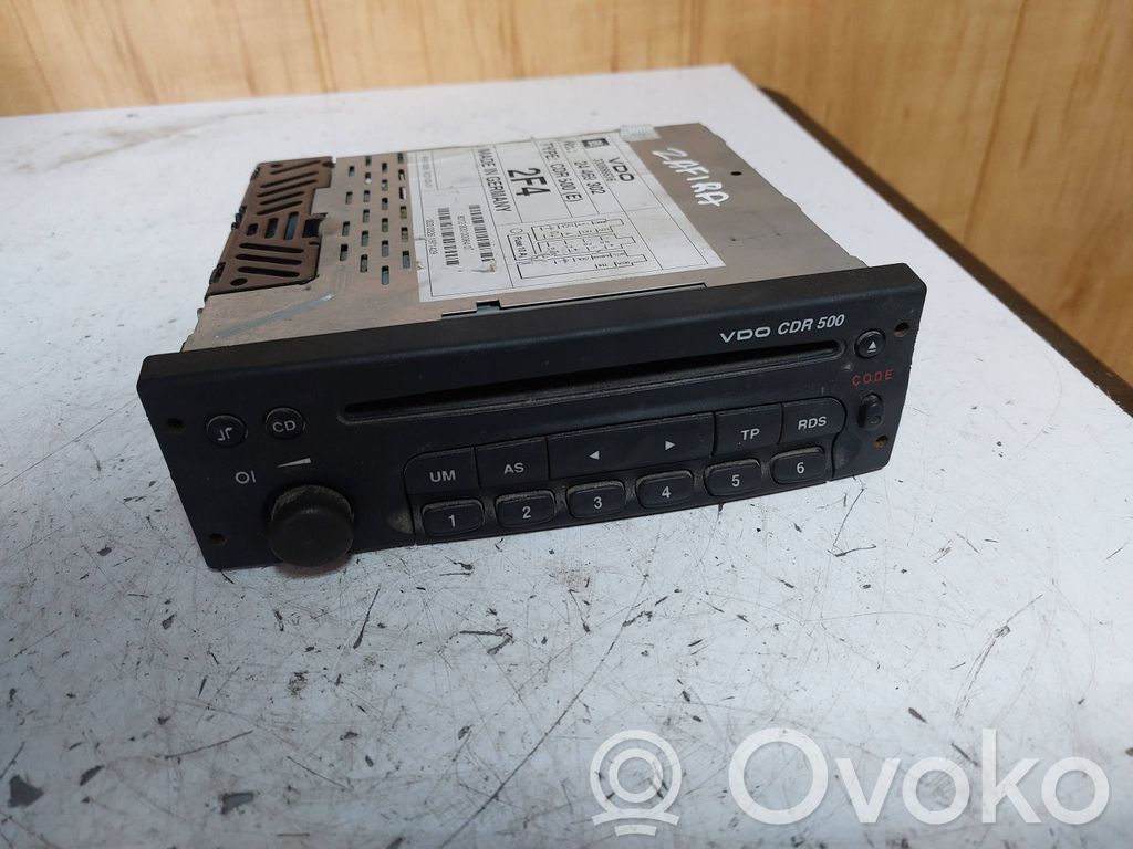 Panel / Radioodtwarzacz CD/DVD/GPS   330886636,CDR500,24469302