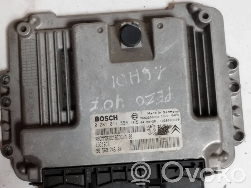Peugeot 407 Engine control unit/module 