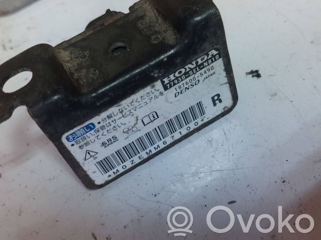 Honda Jazz Airbag deployment crash/impact sensor 