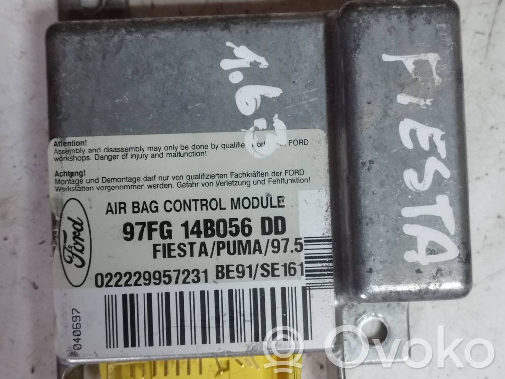 Ford Fiesta Unidad de control/módulo del Airbag 
