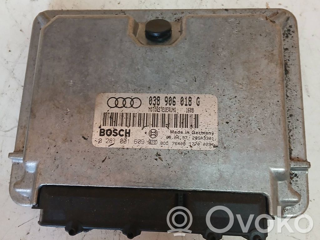 Engine control unit/module   038906018G,0281001609