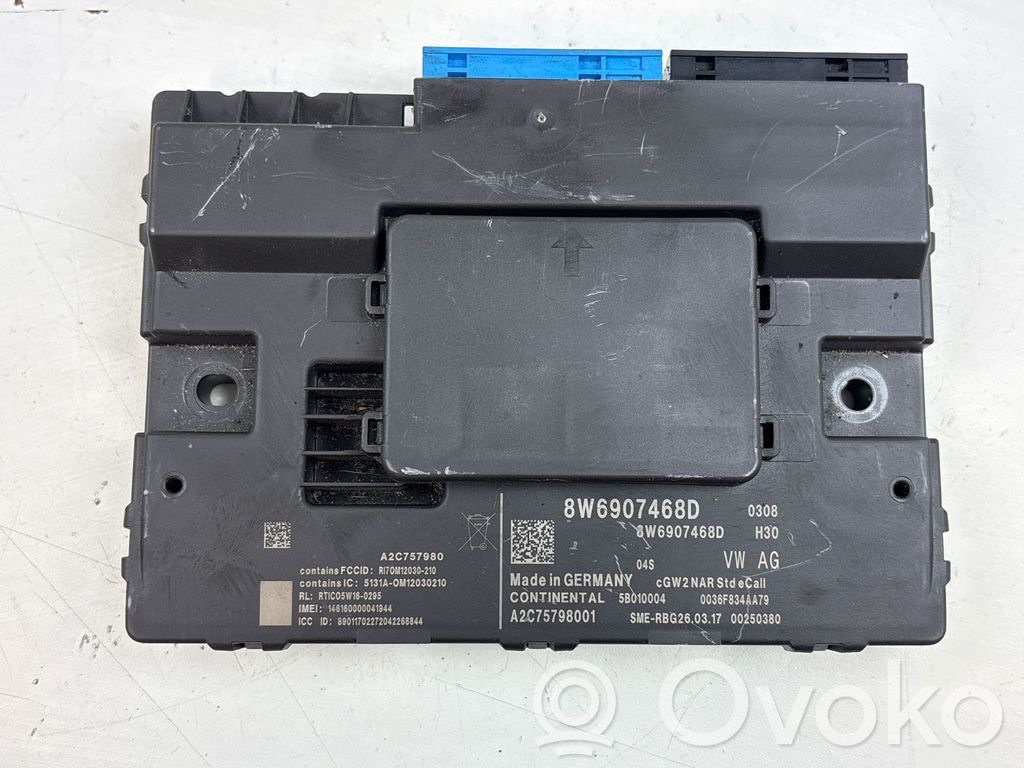 Módulo de control Gateway   8W6907468D,0036F834AA79,A2C75798001