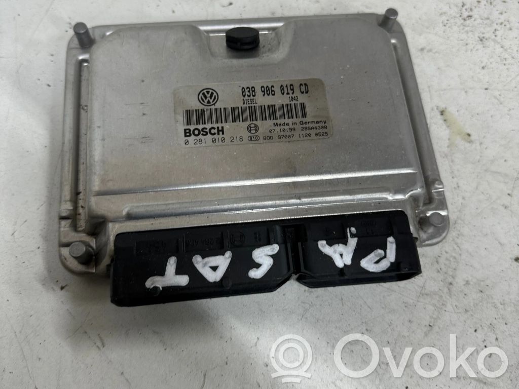 Engine control unit/module   038906019CD,28SA4308,810102,028101021