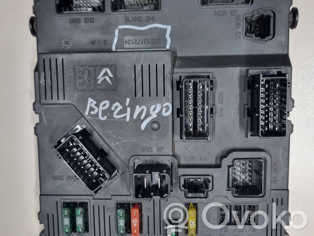 Citroen Berlingo Fuse module 