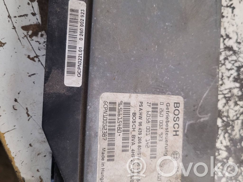 Peugeot 407 Gearbox control unit/module 