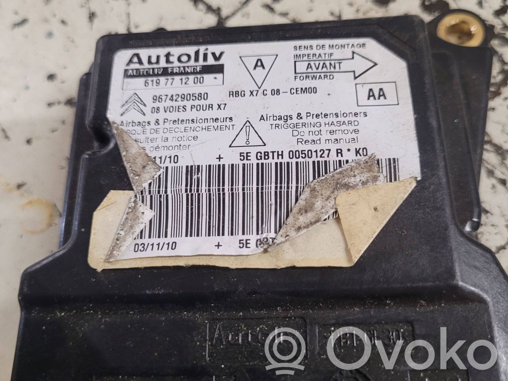 Citroen C5 Airbag control unit/module 