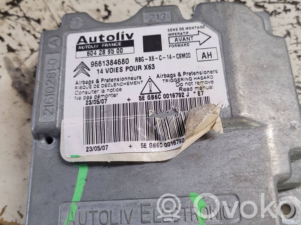 Citroen C6 Engine control unit/module 