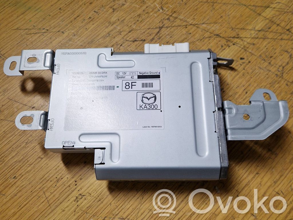 Mazda 6 GPS navigation control unit/module 