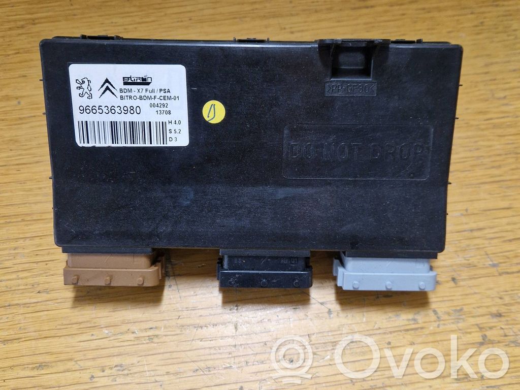 Citroen C5 Sėdynės valdymo blokas 