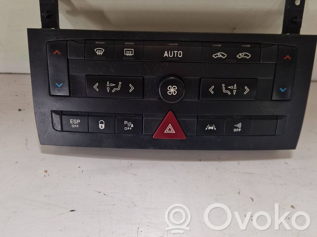 Citroen C6 Climate control unit 