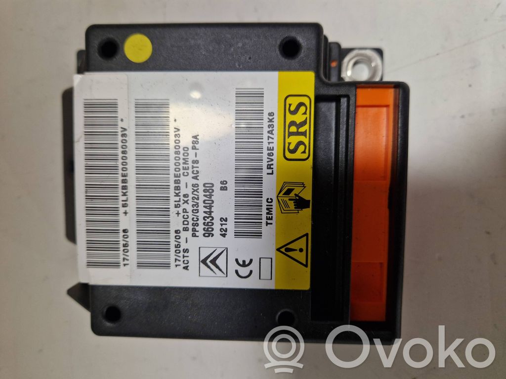 Citroen C6 Airbag control unit/module 