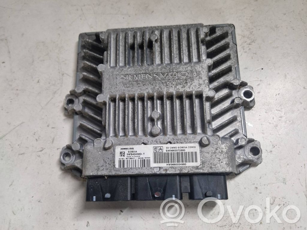 Citroen C4 Grand Picasso Engine control unit/module 