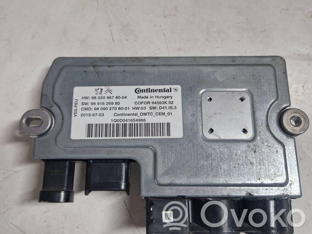 Citroen C5 Start/Stop control module 