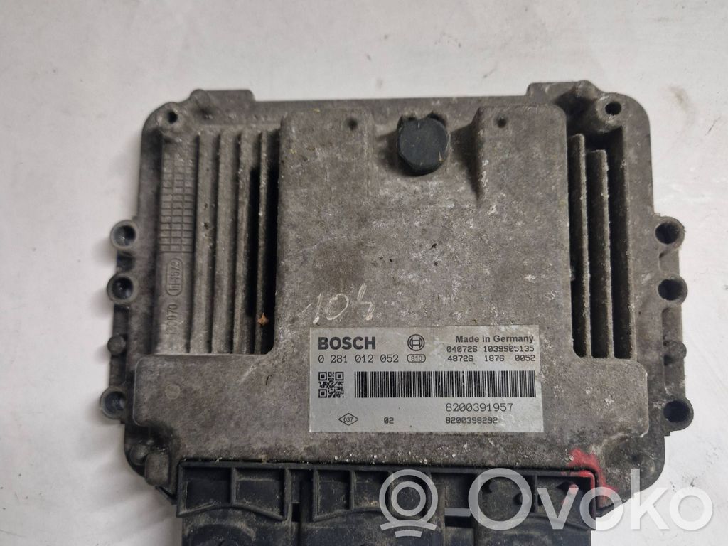 Opel Movano A Engine control unit/module 