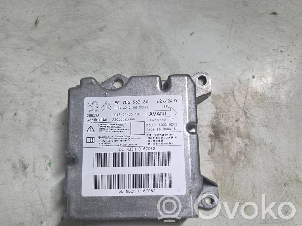 Peugeot 508 Airbag control unit/module 