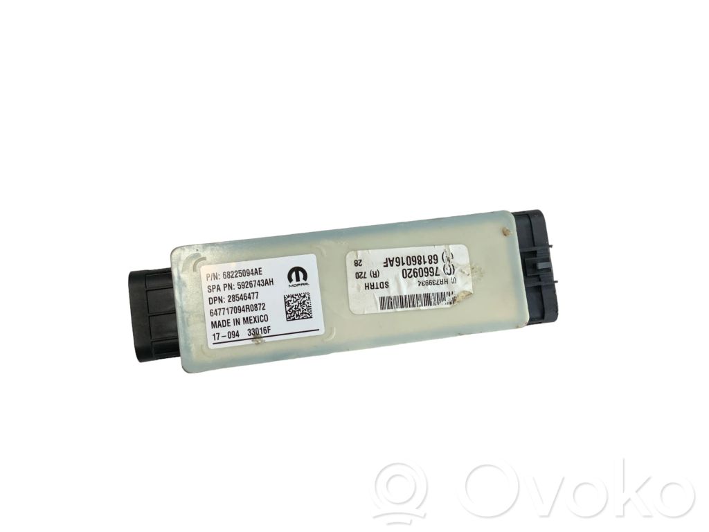 Sliding door control unit/module   68225094AE,5926743AH,28546477,33016F,647717094R0872,68186016AF,7660920,HR739934