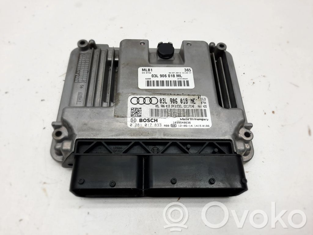 Audi Q5 SQ5 8R Engine control unit/module 